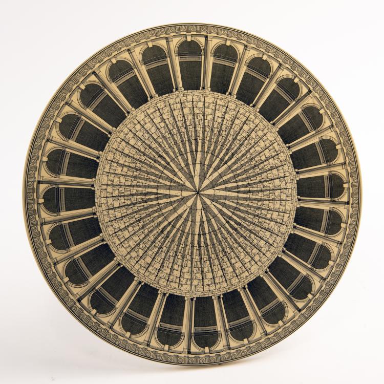 Bild 1 zu Objekt, Tafelaufsatz 'Architettura', 1990er Jahre, Barnaba Fornasetti, Fornasetti, Mailand, 139B 412