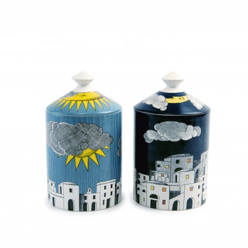 Two jars, 'La notte di Capri' and 'Il sole di Capri', 2010s