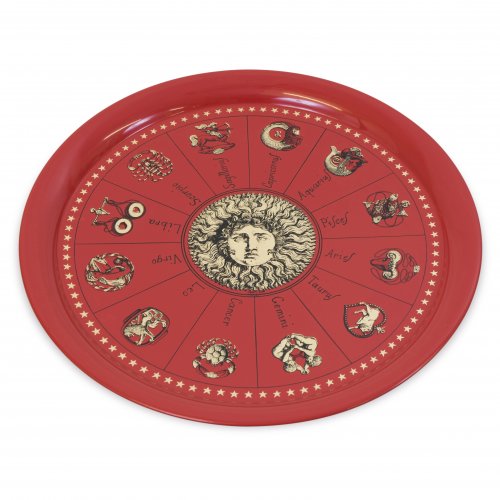 Tablett 'Zodiaci', 1950er Jahre