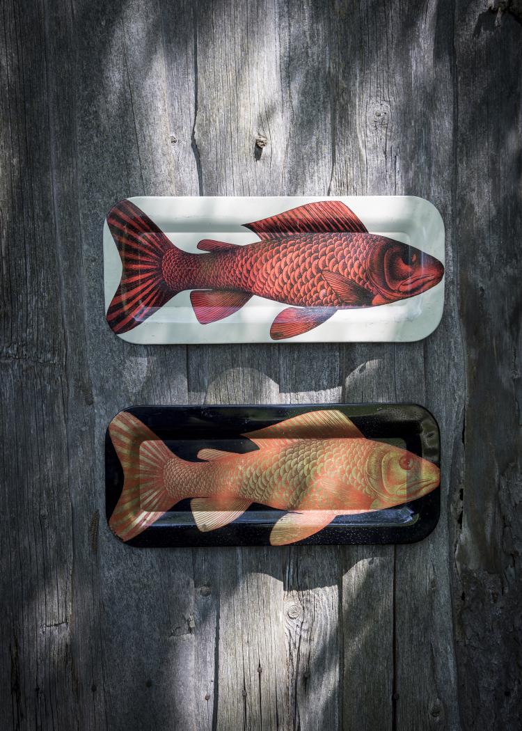 Bild 1 zu Objekt, 'Pesce' tray, 1960s, Barnaba Fornasetti, Fornasetti, Mailand, 139B 397