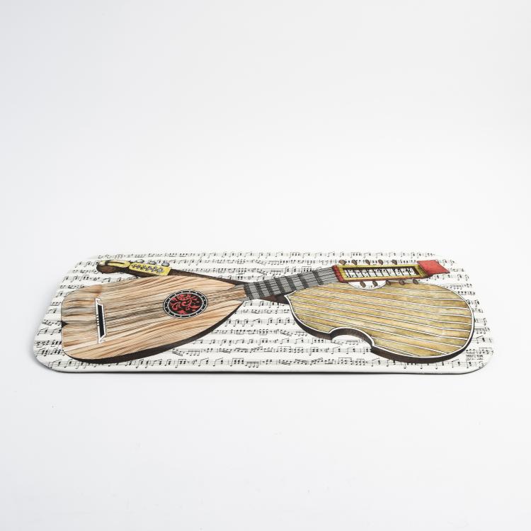 Bild 1 zu Objekt, 'Strumenti musicali su musica' tray, 1950/60s, Piero Fornasetti, Fornasetti, Mailand, 139B 391