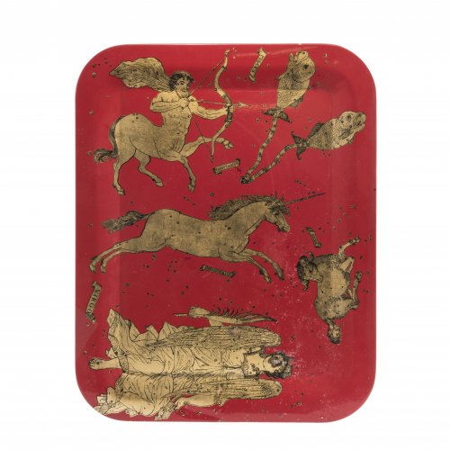 Tablett 'Zodiaci', 1950er Jahre