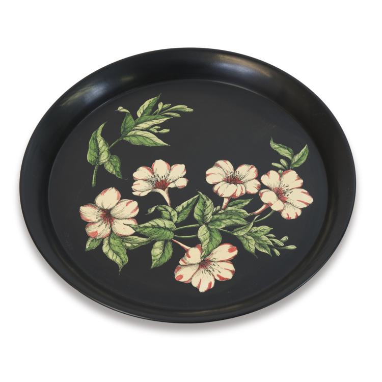 Hauptbild zu Objekt, Tablett 'Belle di Notte', 1960er Jahre, Piero Fornasetti, Fornasetti, Mailand, 139B 395