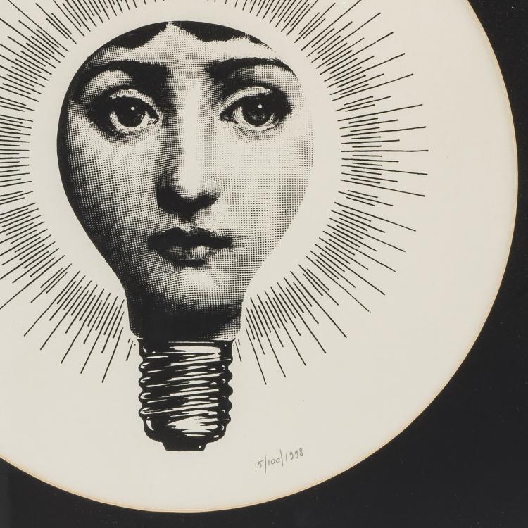Bild 1 zu Objekt, Two 'Tema e Variazioni' silkscreen prints, 1998, Barnaba Fornasetti, Fornasetti, Mailand, 139B 421