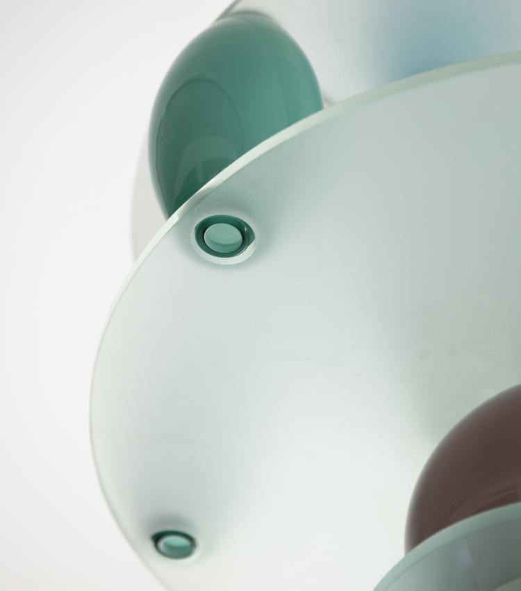 Bild 2 zu Objekt, 'Schiavone' ceiling light, c. 1990, Marco Zanini, Venini & C., Murano, 140B 408
