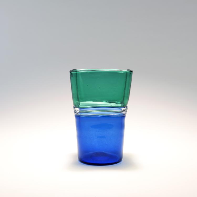 Bild 1 zu Objekt, 'A doppio incalmo' vase, c. 1951, Fulvio Bianconi, Venini & C., Murano, 140C 498