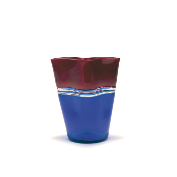 Hauptbild zu Objekt, 'A doppio incalmo' vase, c. 1951, Fulvio Bianconi, Venini & C., Murano, 140C 499