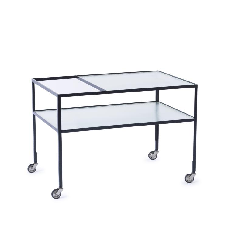 Hauptbild zu Objekt, Serving cart, 1956, Herbert Hirche, Holz&auml;pfel, Christian, Ebhausen, 139A 132