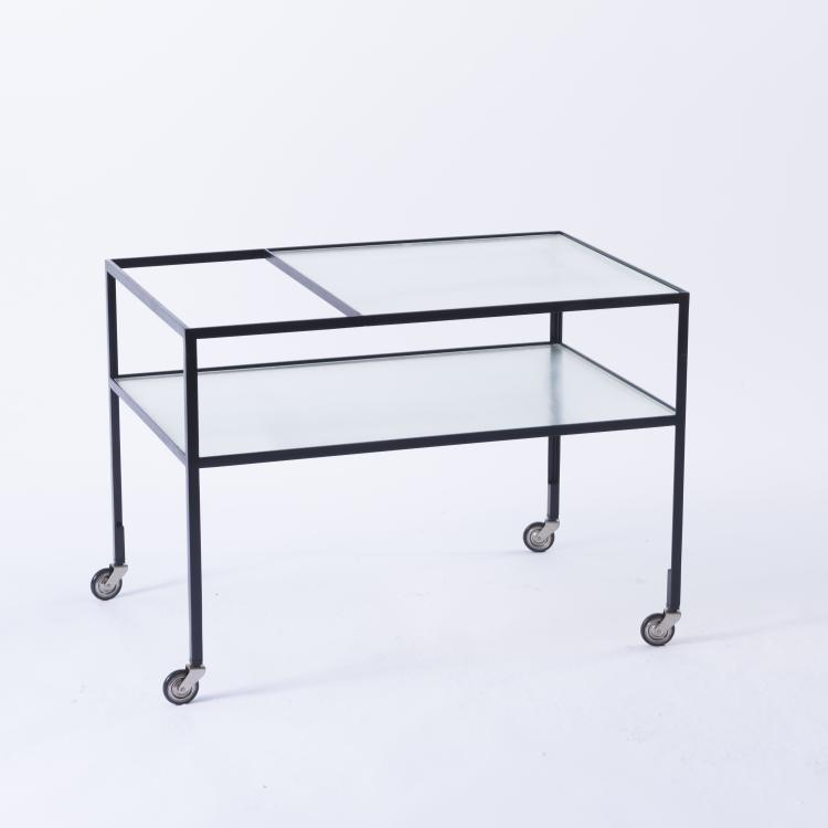 Bild 3 zu Objekt, Serving cart, 1956, Herbert Hirche, Holz&auml;pfel, Christian, Ebhausen, 139A 132