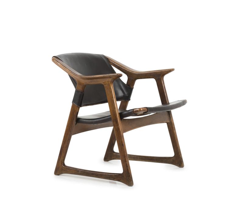 Hauptbild zu Objekt, 'Fox' armchair, c. 1958, Rolf Hesland, Haug Snekkeri, Norwegen, 139B 351