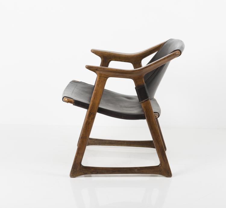 Bild 3 zu Objekt, 'Fox' armchair, c. 1958, Rolf Hesland, Haug Snekkeri, Norwegen, 139B 351