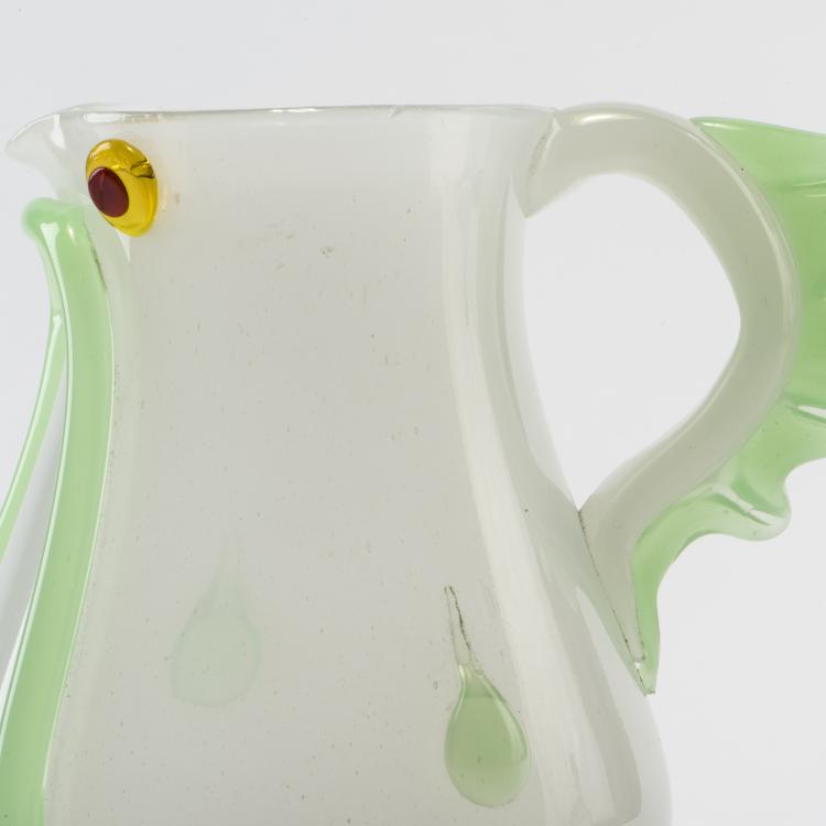 Bild 2 zu Objekt, 'Bird' jug with seven tumblers, c1906, Richard Teschner, L&ouml;tz Wwe., Klosterm&uuml;hle, 138B 331