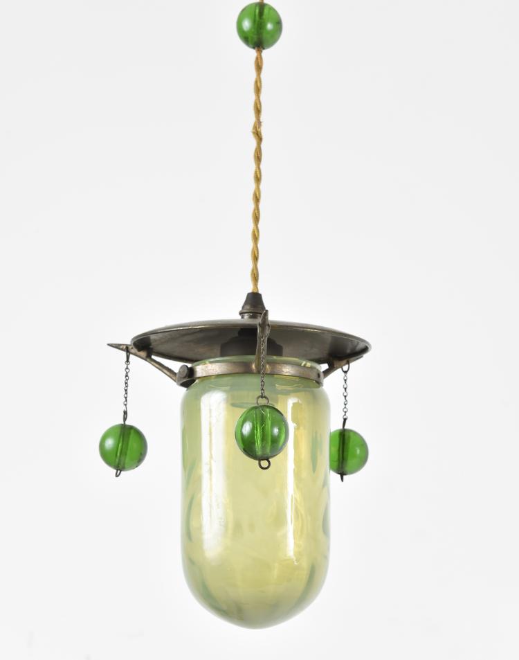 Bild 1 zu Objekt, Drei Pendelleuchten, um 1899, Koloman Moser, Meyr's Neffe, Adolf bei Winterberg, 142A 001