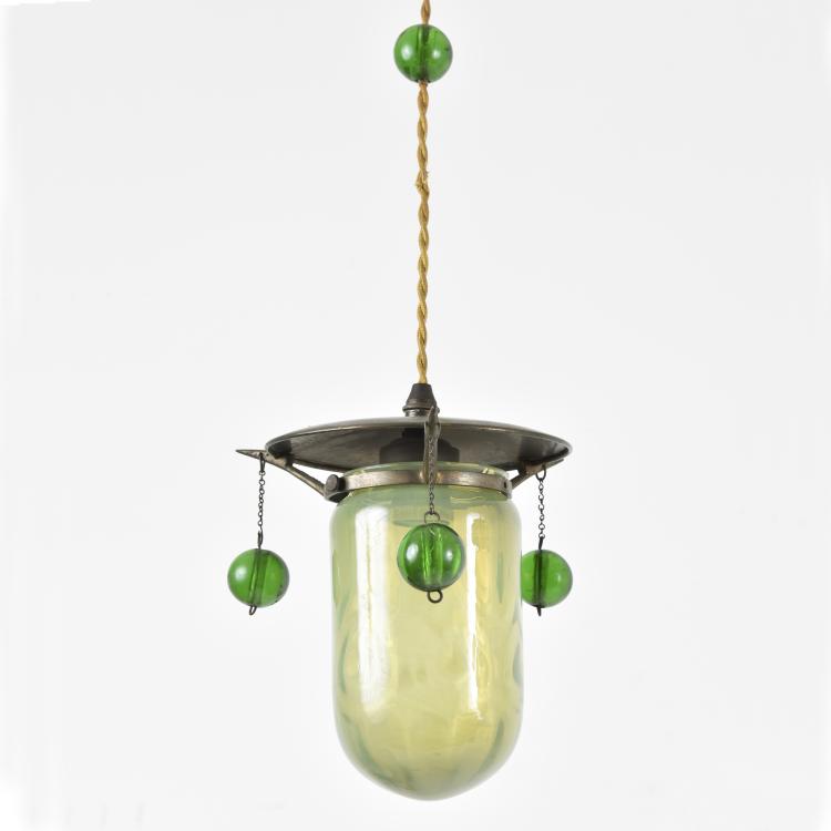 Bild 2 zu Objekt, Drei Pendelleuchten, um 1899, Koloman Moser, Meyr's Neffe, Adolf bei Winterberg, 142A 001