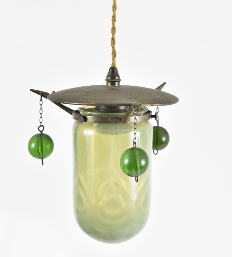 Bild 3 zu Objekt, Drei Pendelleuchten, um 1899, Koloman Moser, Meyr's Neffe, Adolf bei Winterberg, 142A 001