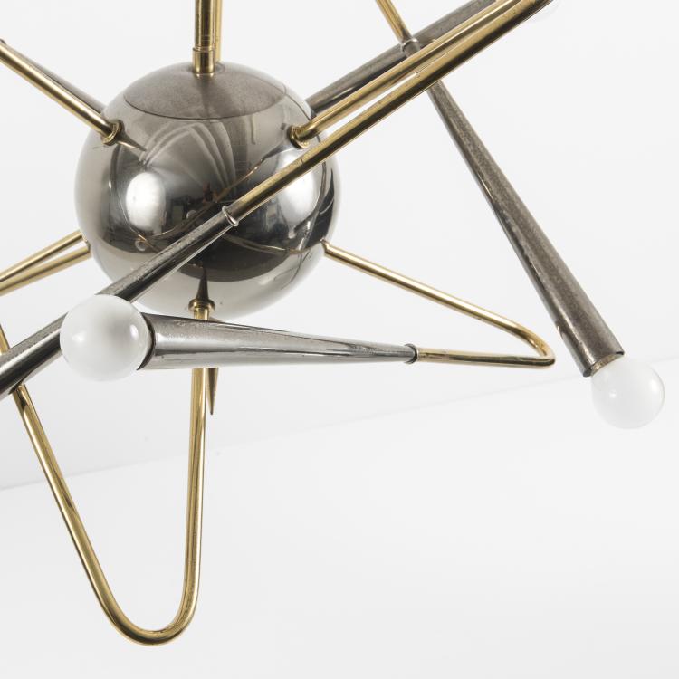 Bild 3 zu Objekt, Deckenleuchte 'Orbital', um 1959, Stilnovo, Mailand, 143A 77