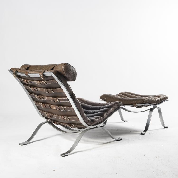Bild 3 zu Objekt, Sessel und Ottoman 'Ari', 1966, Arne Norell, Norell M&ouml;bler, Aneby, 143B 454