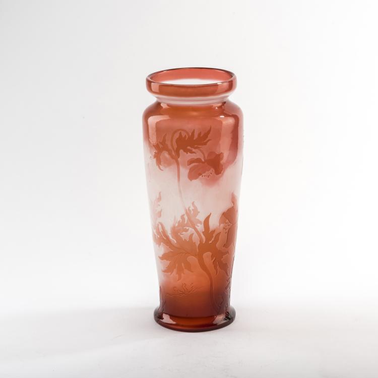 Bild 1 zu Objekt, Vase 'An&eacute;mones', um 1900, Gall&eacute;, Emile, Nancy, 138B 205