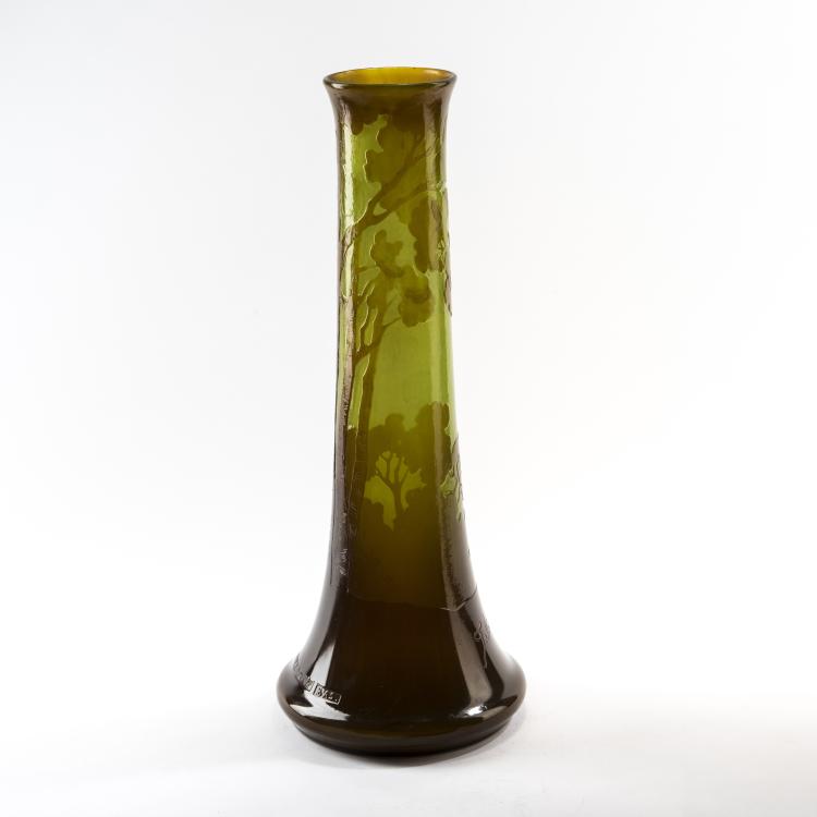 Bild 2 zu Objekt, Vase 'les arbres se parlent tout bas', um 1900, Gall&eacute;, Emile, Nancy, 138B 202