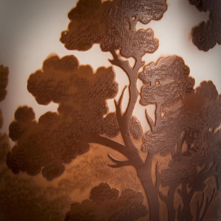 Bild 4 zu Objekt, 'Paysage lacustre' vase, 1914-20, Gall&eacute;, Etablissements, Nancy, 138B 238