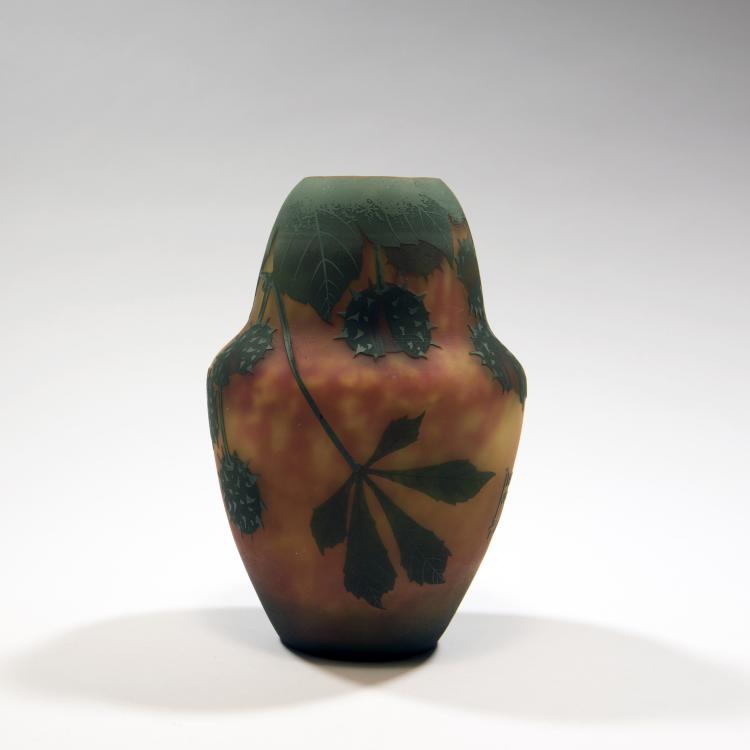 Bild 1 zu Objekt, Vase 'Marronier', um 1915, Daum Fr&egrave;res, Nancy, 138B 170