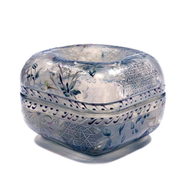 Hauptbild zu Objekt, 'Ch&egrave;vrefeuille' jar, 1890-95, Gall&eacute;, Emile, Nancy, 138B 199