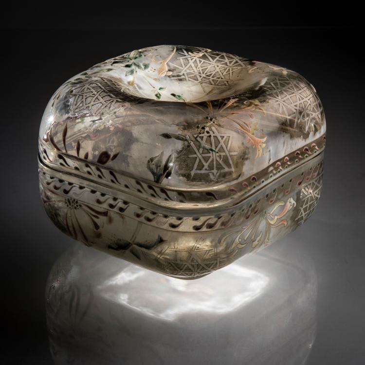 Bild 2 zu Objekt, 'Ch&egrave;vrefeuille' jar, 1890-95, Gall&eacute;, Emile, Nancy, 138B 199