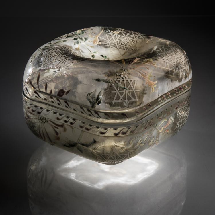 Bild 4 zu Objekt, 'Ch&egrave;vrefeuille' jar, 1890-95, Gall&eacute;, Emile, Nancy, 138B 199