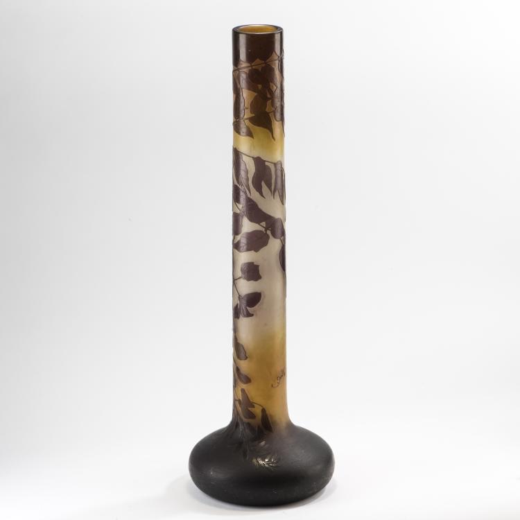 Bild 2 zu Objekt, Tall 'Glycines' vase, 1902-04, Gall&eacute;, Emile, Nancy, 138B 211