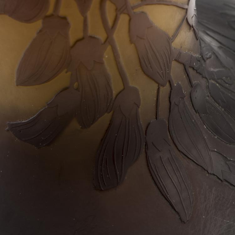 Bild 3 zu Objekt, Tall 'Glycines' vase, 1902-04, Gall&eacute;, Emile, Nancy, 138B 211