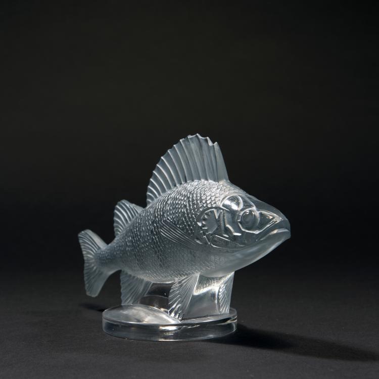 Bild 1 zu Objekt, K&uuml;hlerfigur 'Perche', 1929, Lalique, Ren&eacute;, Wingen-sur-Moder, 138A 55