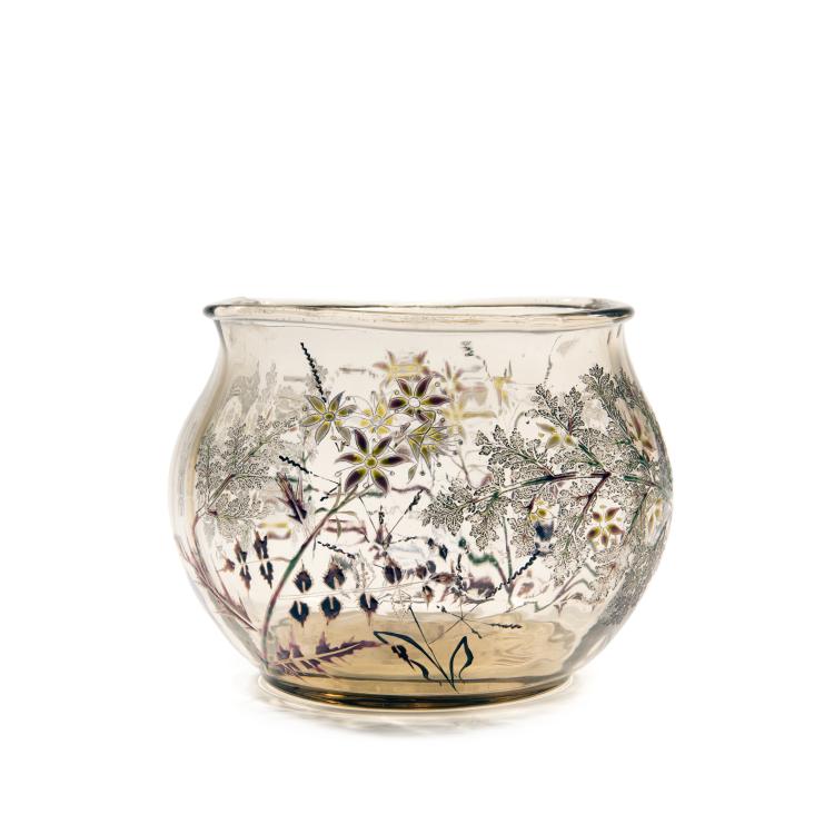 Hauptbild zu Objekt, Small 'Cerfeuil h&eacute;risse' vase, c1889-95, Gall&eacute;, Emile, Nancy, 138B 192