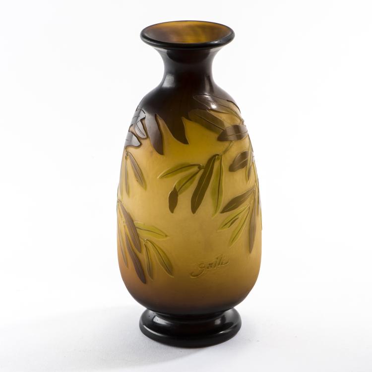 Bild 1 zu Objekt, Vase 'Olives', 1908-14, Gall&eacute;, Etablissements, Nancy, 138B 227