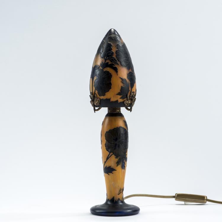 Bild 1 zu Objekt, 'An&eacute;mones' table light, 1920s, d'Aurys, Verreries d'Art, Carentan, 138B 101