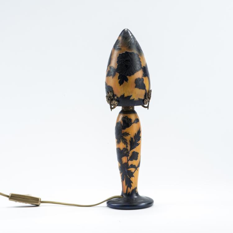 Bild 3 zu Objekt, 'An&eacute;mones' table light, 1920s, d'Aurys, Verreries d'Art, Carentan, 138B 101