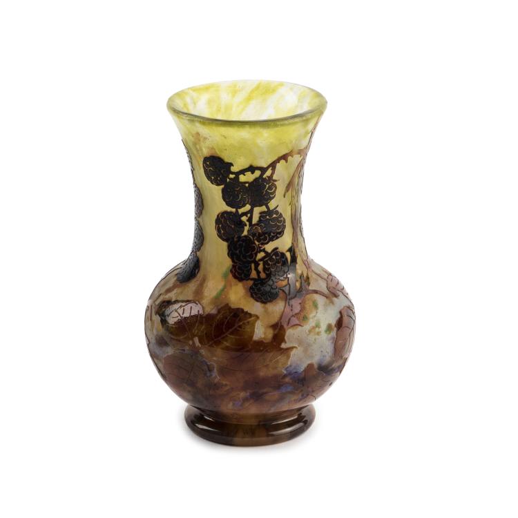 Bild 1 zu Objekt, 'M&ucirc;res en automne' vase, c1910, Daum Fr&egrave;res, Nancy, 138B 151