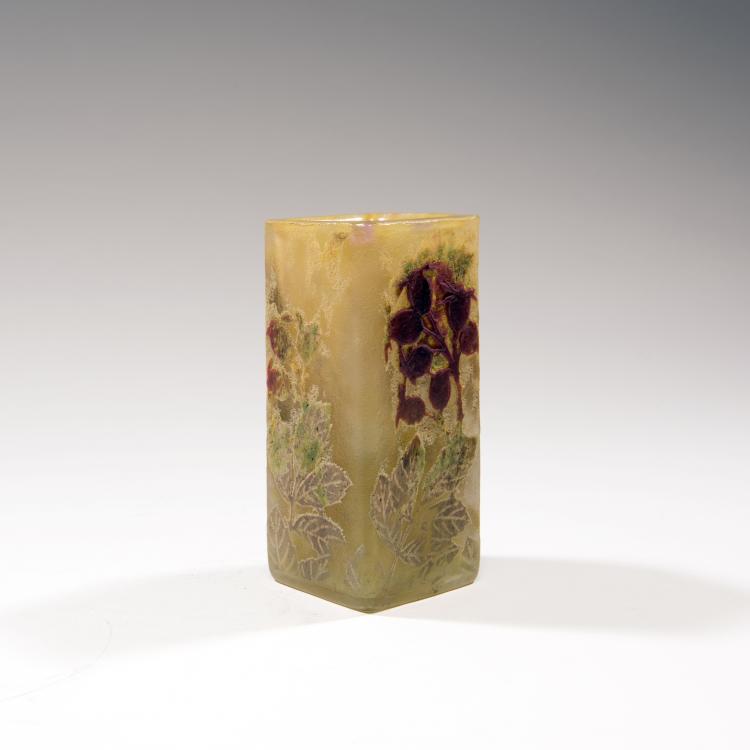 Bild 1 zu Objekt, Les fruits rouges de l'Eglantier' vase, 1912, Henri Berg&eacute;, Daum Fr&egrave;res, Nancy, 138B 162