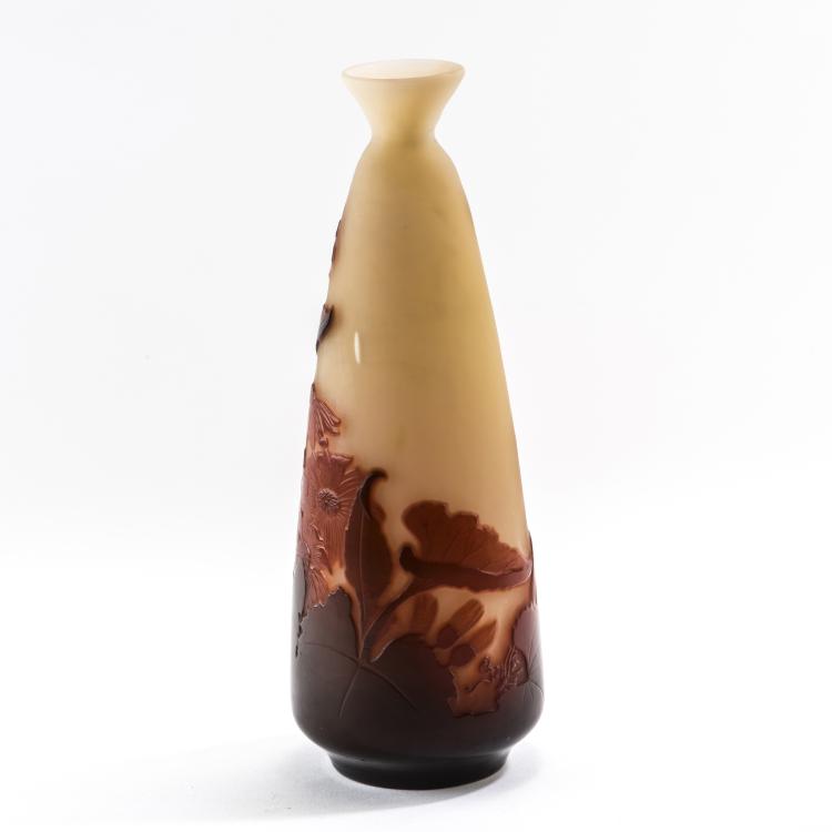 Bild 1 zu Objekt, 'Marguerites' vase, 1914-20, Gall&eacute;, Etablissements, Nancy, 138B 236