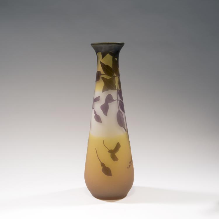 Bild 1 zu Objekt, Vase 'Glycines', 1902-04, Gall&eacute;, Emile, Nancy, 138B 213