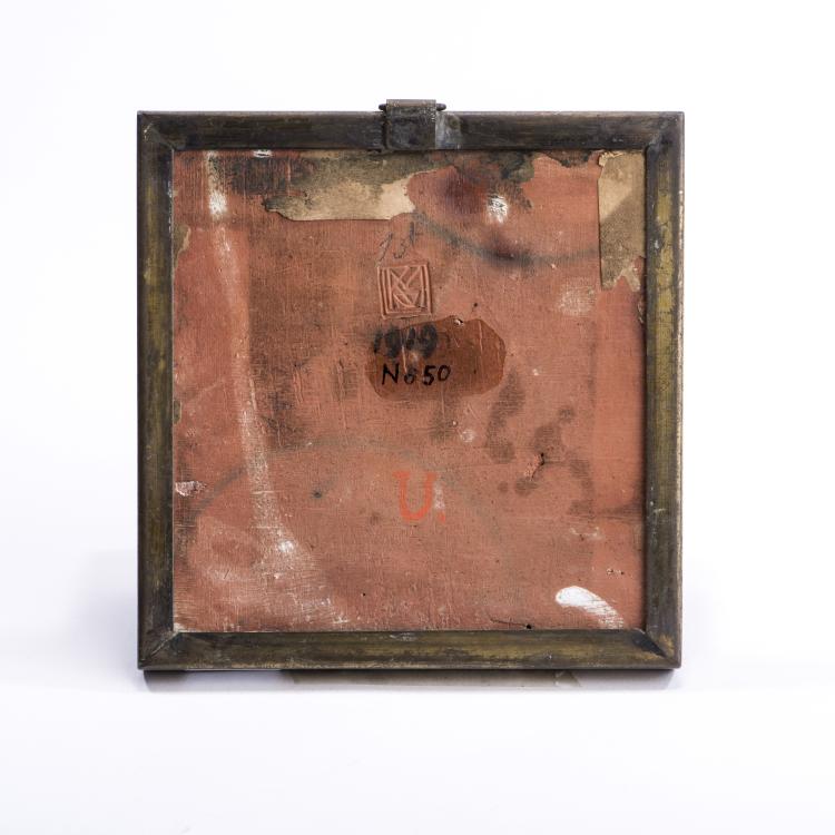 Bild 1 zu Objekt, 'Foliage with female nude' tile 1919, Max Laeuger, Laeuger, Max, Kandern, 138B 584