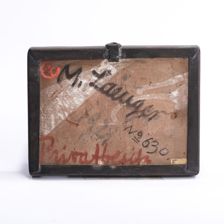 Bild 1 zu Objekt, 'Reclining nude in landscape' tile, 1921, Max Laeuger, Laeuger, Max, 138B 581