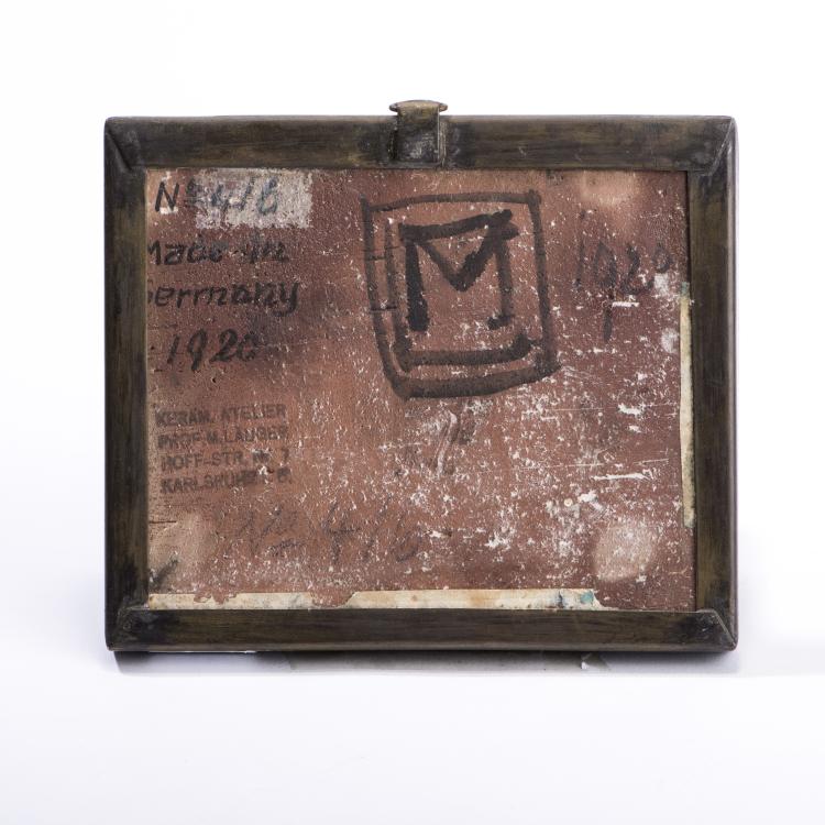 Bild 1 zu Objekt, 'Three Graces' tile, 1920, Max Laeuger, Laeuger, Max, 138B 579