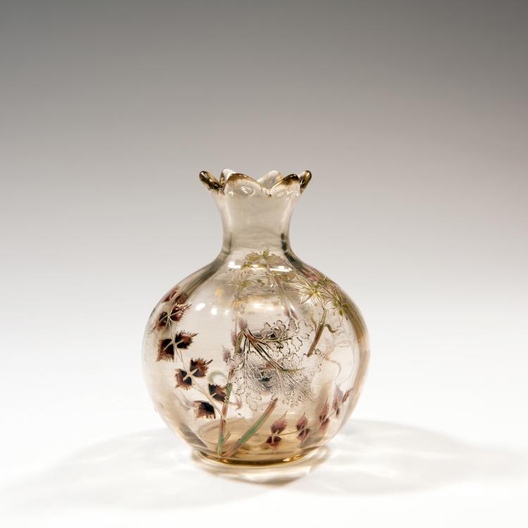 Bild 1 zu Objekt, Small 'Cerfeuil h&eacute;riss&eacute;' vase, 1889-95, Gall&eacute;, Emile, Nancy, 138B 193
