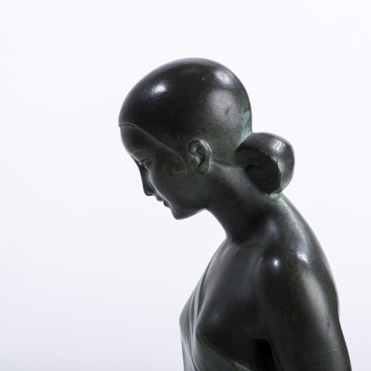 Bild 7 zu Objekt, Figurative table light, c1930, Pierre Le Faguays, Fayral, Paris; Le Verrier, Paris, 138B 727