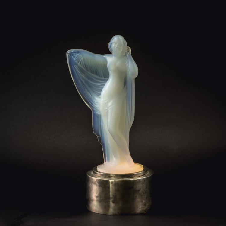 Hauptbild zu Objekt, Figurative table light, c1930, Sabino, Paris, 138B 267