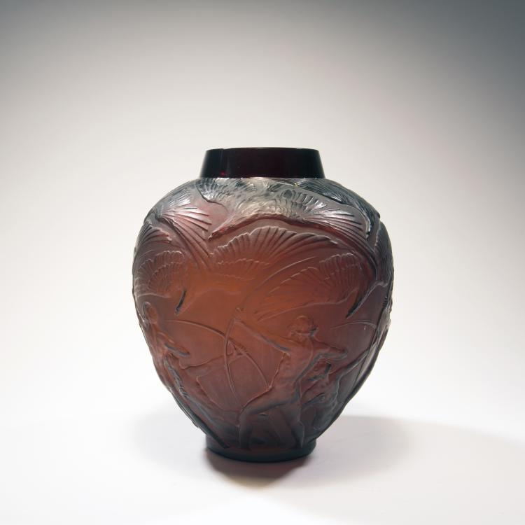 Bild 1 zu Objekt, 'Archers' vase, 1921, Lalique, Ren&eacute;, Wingen-sur-Moder, 138A 22