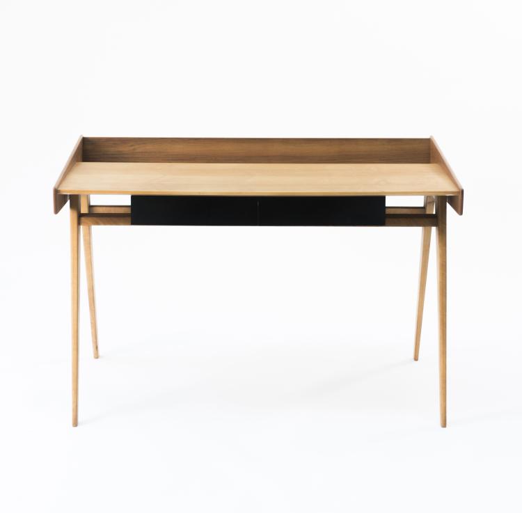 Bild 2 zu Objekt, Schreibtisch, um 1950, Helmut Magg, WK-M&ouml;bel, Stuttgart (zugeschrieben), 139A 101