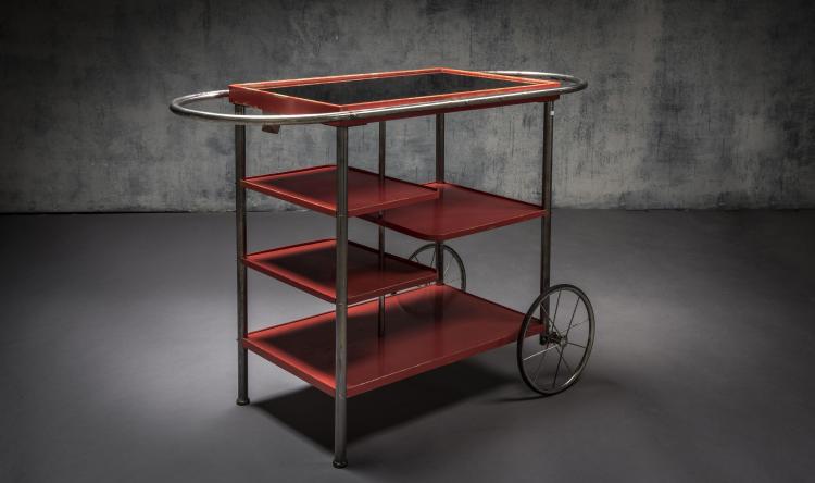 Hauptbild zu Objekt, Tea trolley, 1930s, Jindřich Halabala, 139B 233