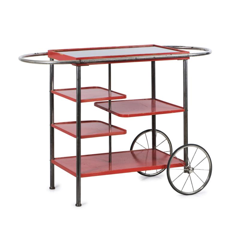 Bild 1 zu Objekt, Tea trolley, 1930s, Jindřich Halabala, 139B 233