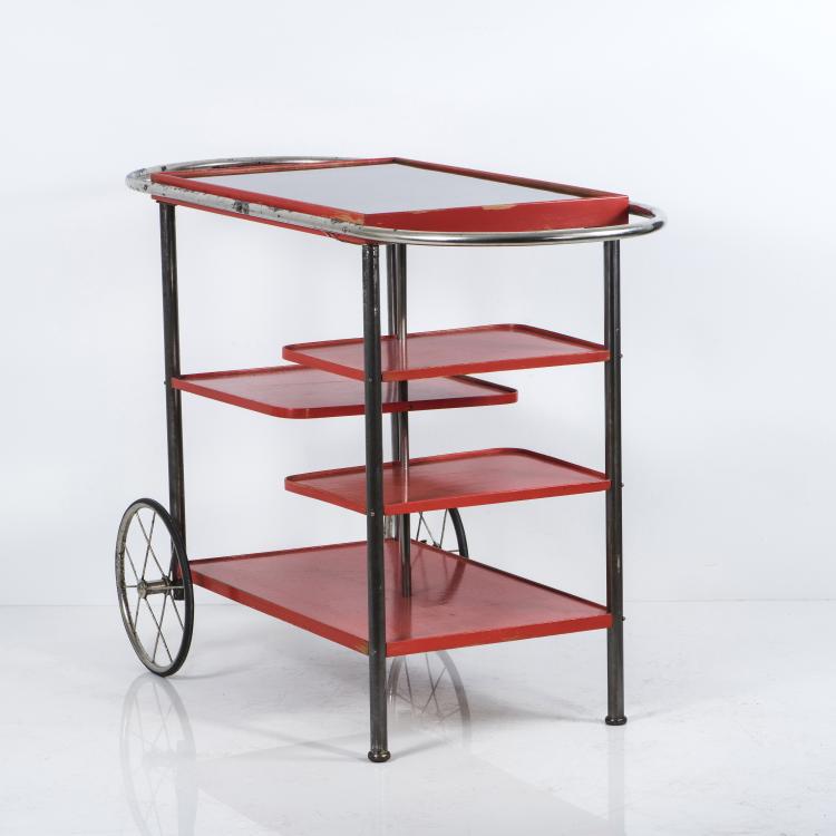 Bild 4 zu Objekt, Tea trolley, 1930s, Jindřich Halabala, 139B 233